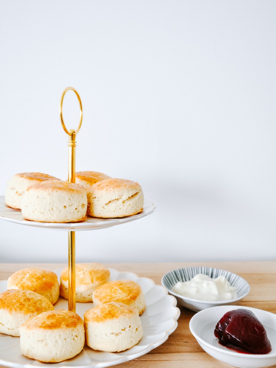 Afternoon tea scones