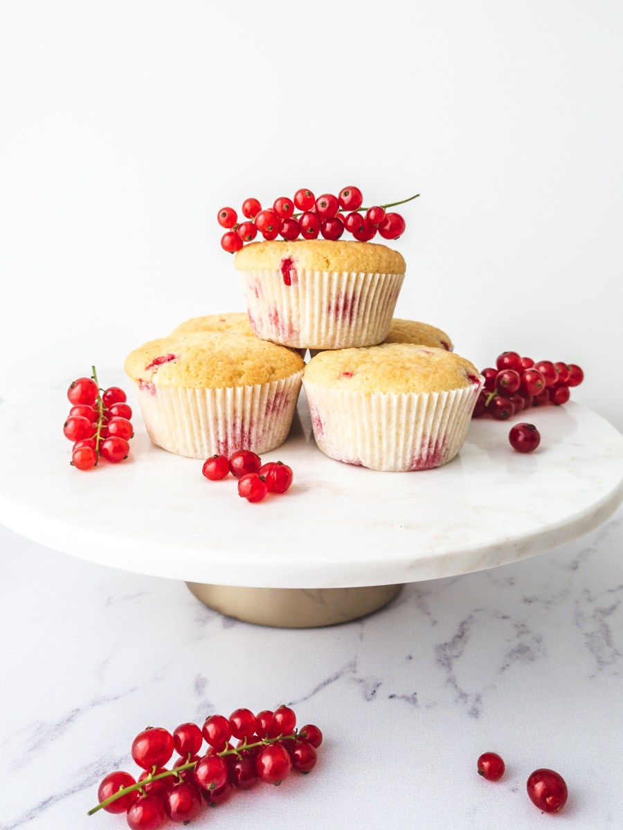 Coconut & Redcurrant&nbsp;Muffins