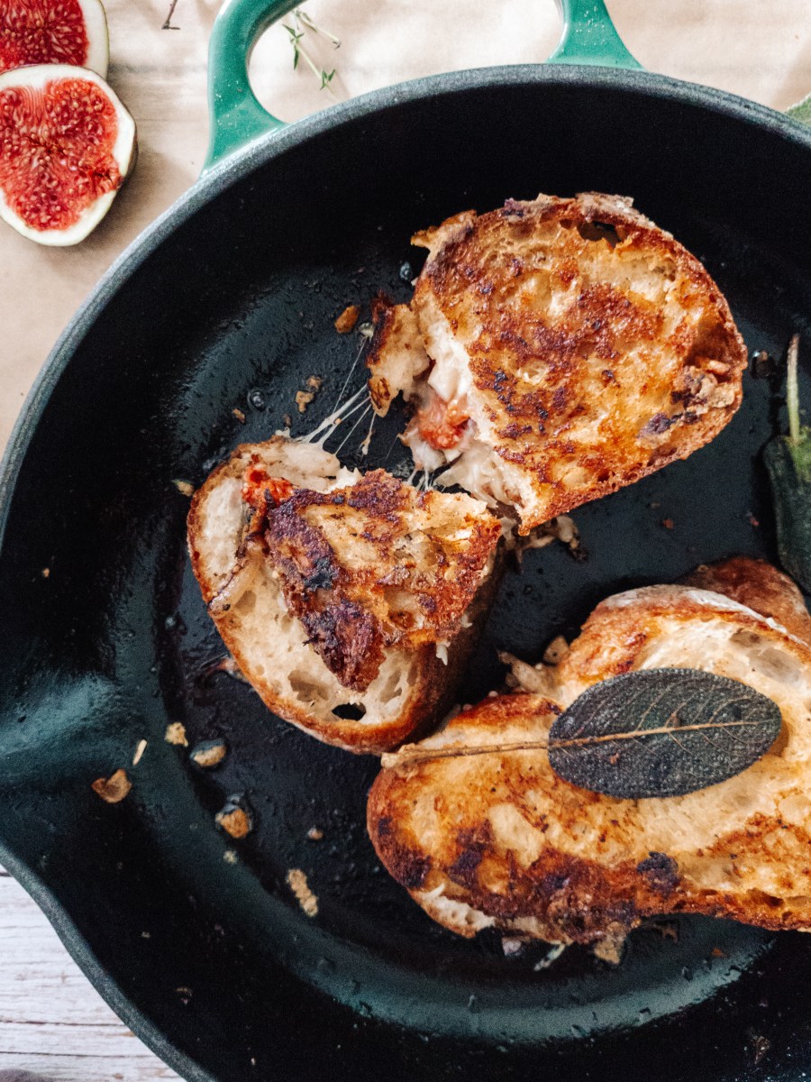 Figgy Mushroom and Onion Grilled&nbsp;Cheese