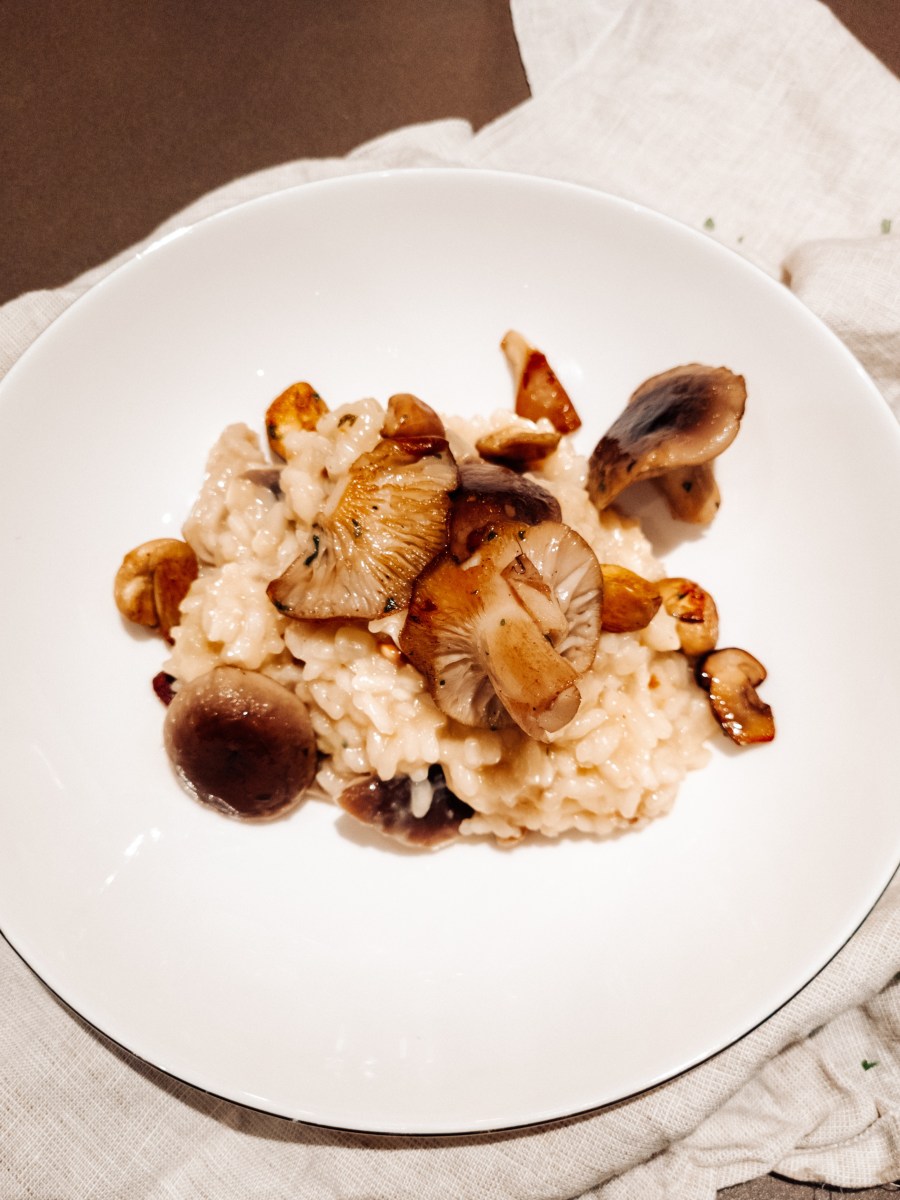 Creamy Wild Mushroom&nbsp;Risotto