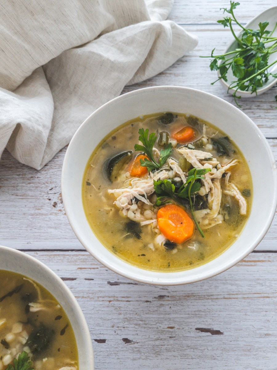 Hearty Fregola, Chicken And Vegetable&nbsp;Soup